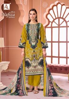 Alok suit nafiza-08 wholesale dress materials in tirupur